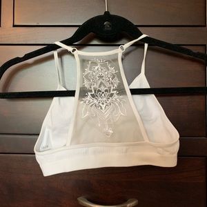 Lace racerback bralette